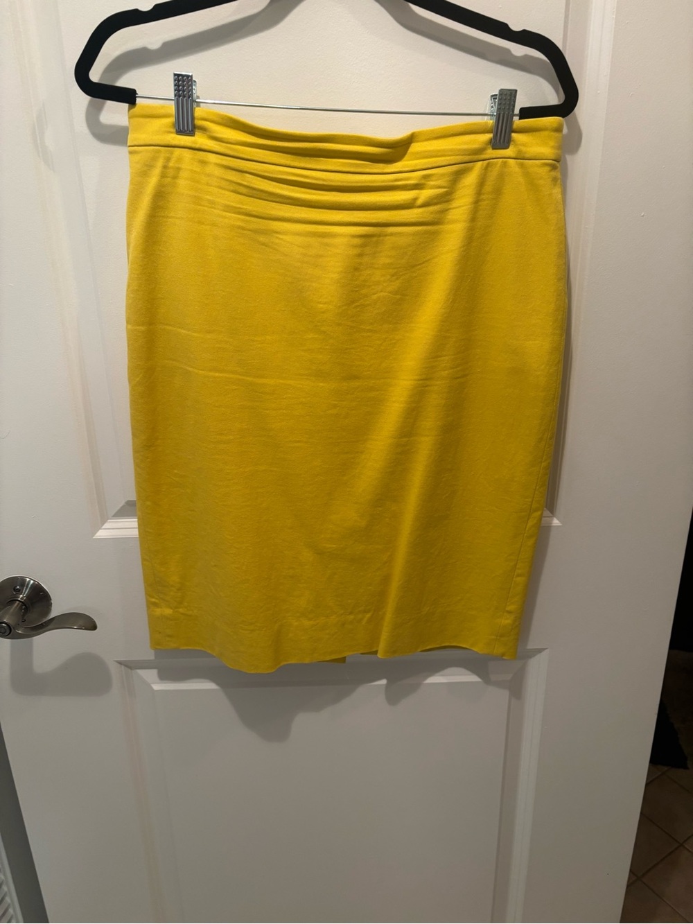 J. Crew Bright Yellow Pencil Skirt